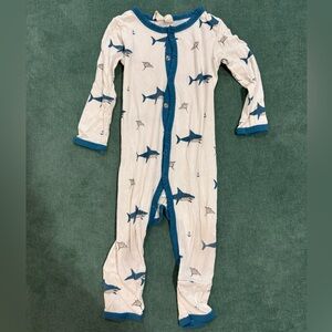 Kyte BABY Deep Sea Snap Romper 12-18mo